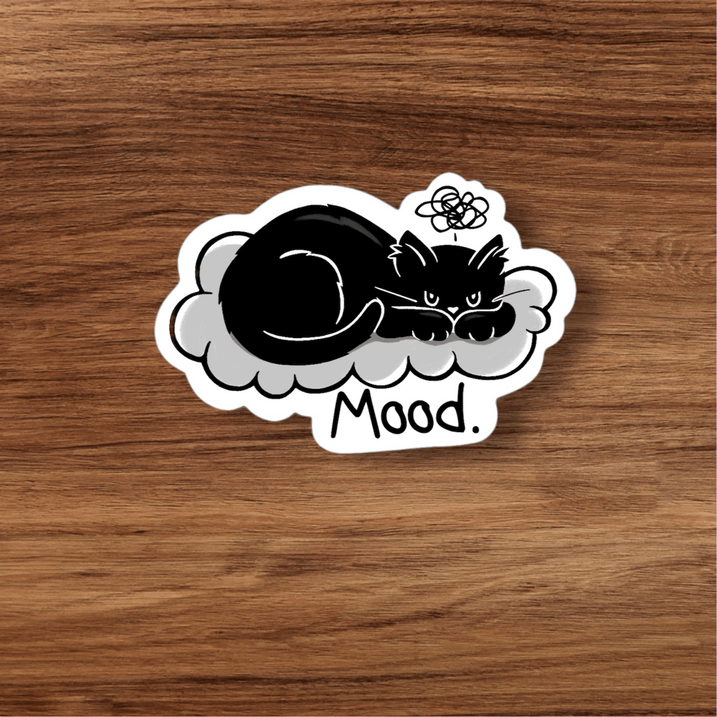 Stormy Mood Sticker